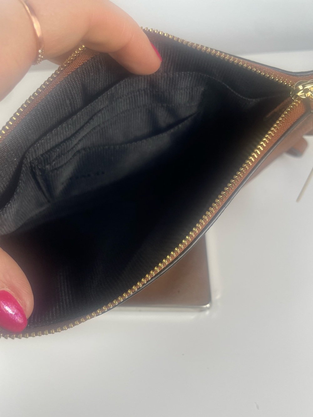 Coach Kylie Textured Leather Crossbody - Picture 2 of 12